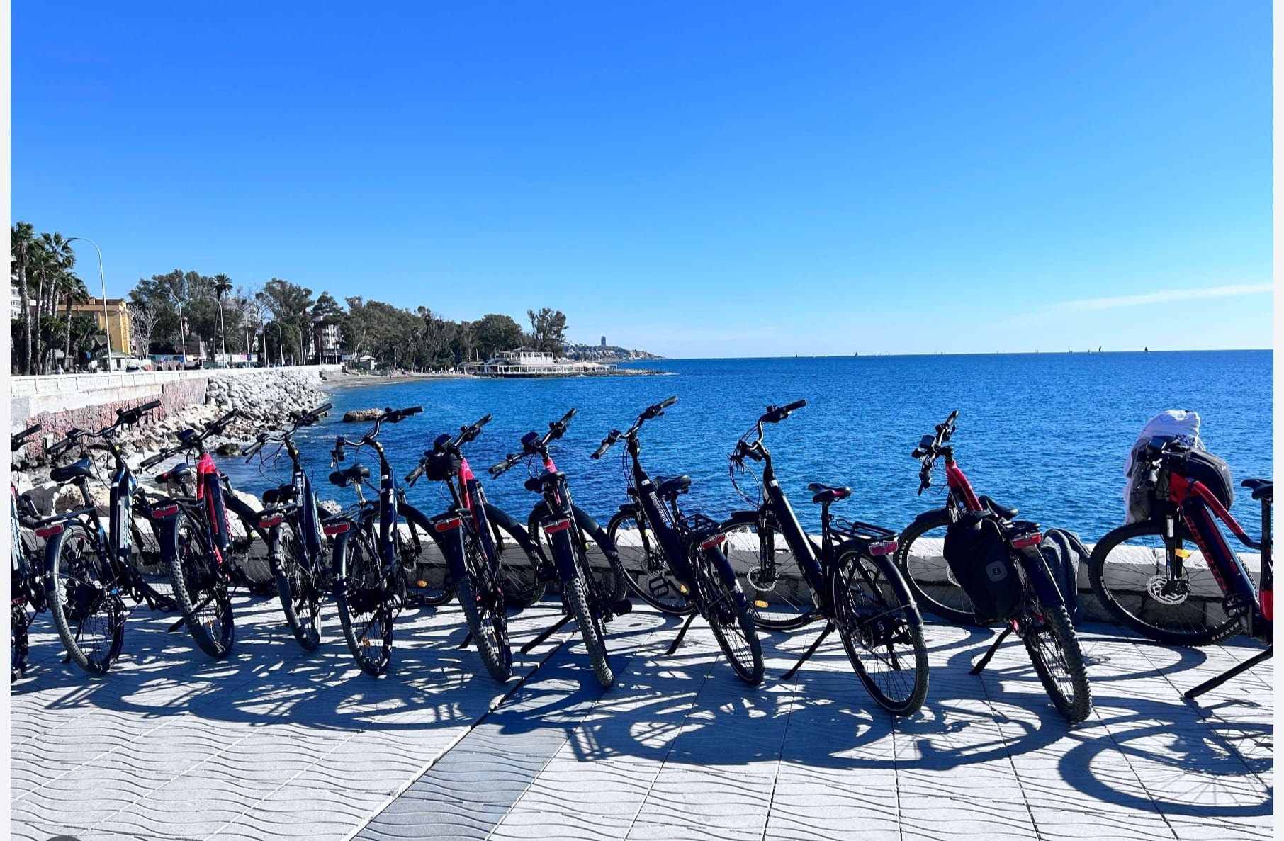 eBikes en el paseo marítimo